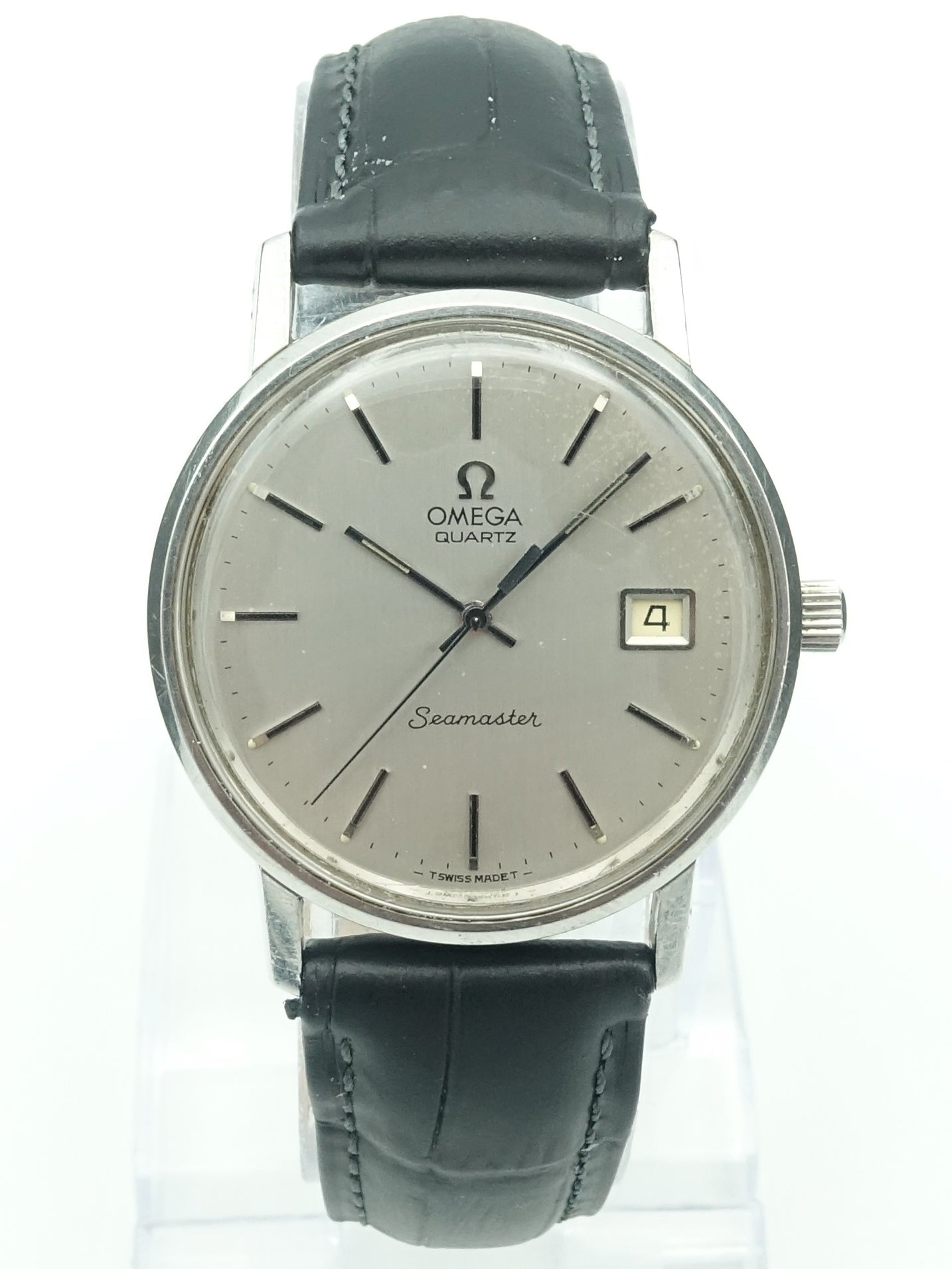 1976 Omega Seamaster Quartz Ref 196 0079 Timepiece Vintage 1976-omega-seamaster-quartz-ref-196-0079-timepiece-vintage