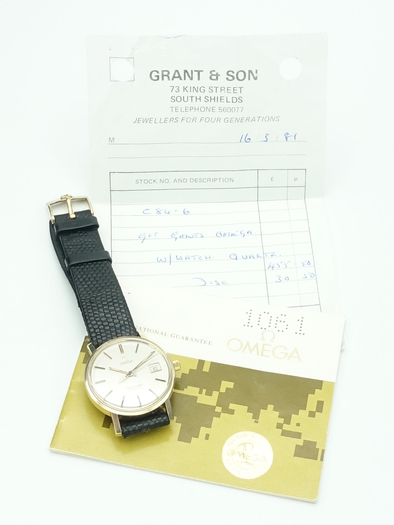 Omega Seamaster Quartz (9k Gold) Ref. 196.5102