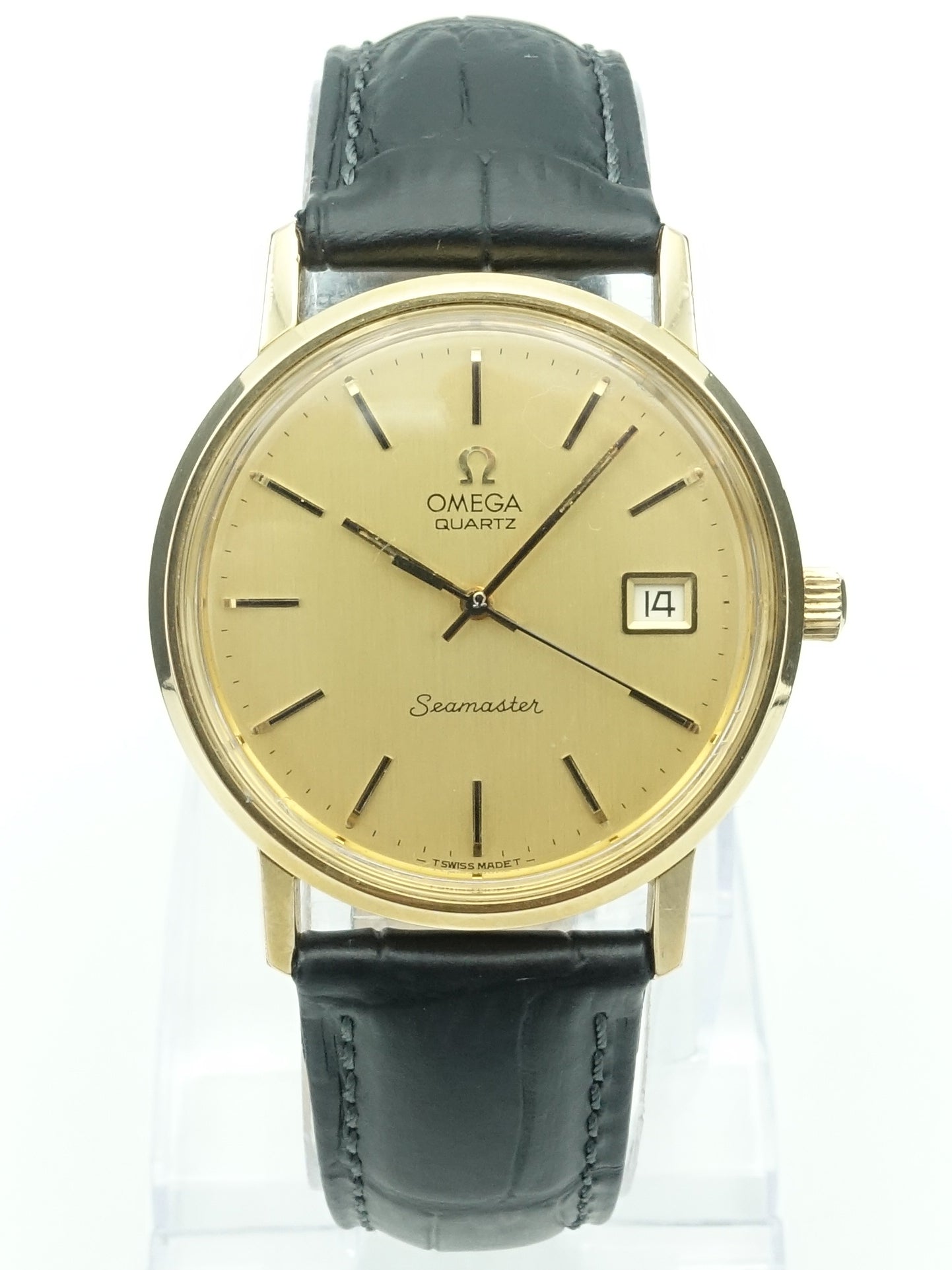 Omega Seamaster Quartz Ref 196 0079 Timepiece Vintage omega-seamaster-quartz-ref-196-0079-timepiece-vintage