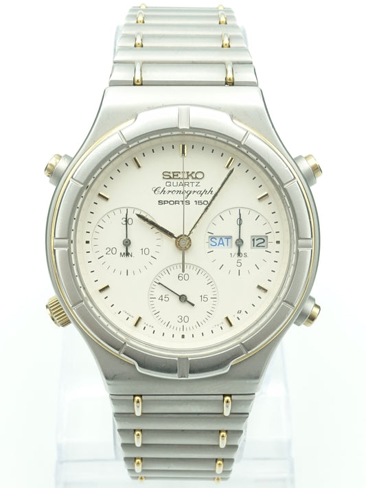 1985 Seiko Titanium Chronograph Ref. 7A38-7130