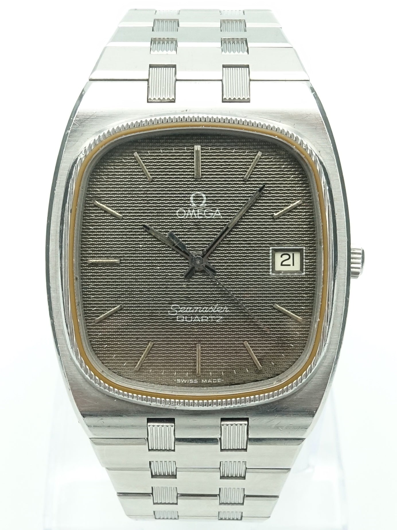 1980 Omega Seamaster Quartz Ref. 396.0897 Timepiece Vintage