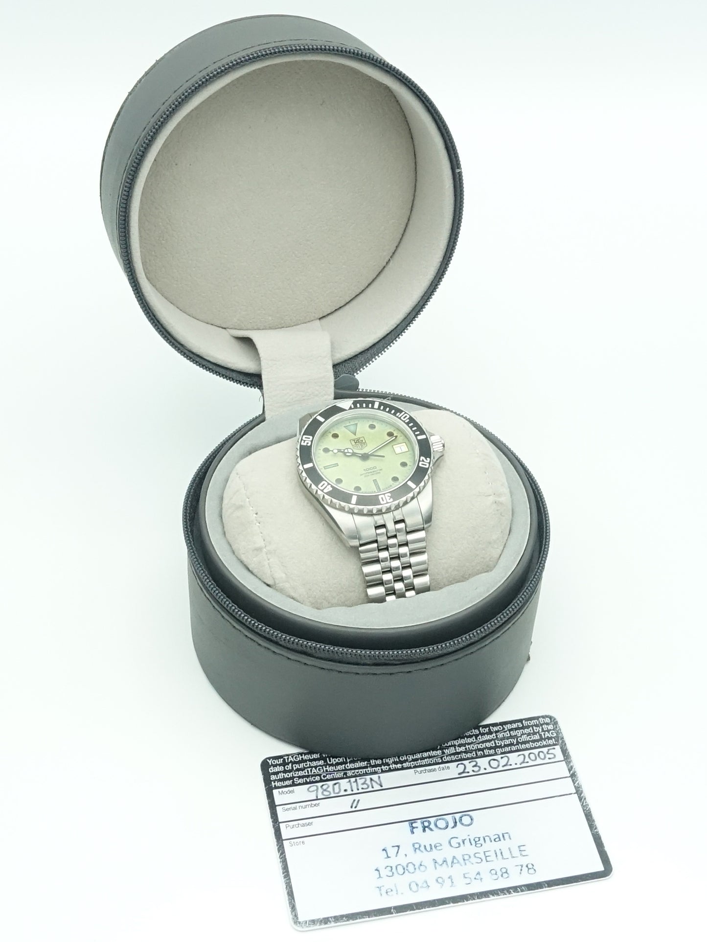1995 Tag Heuer 1000 Ref. 980.113N