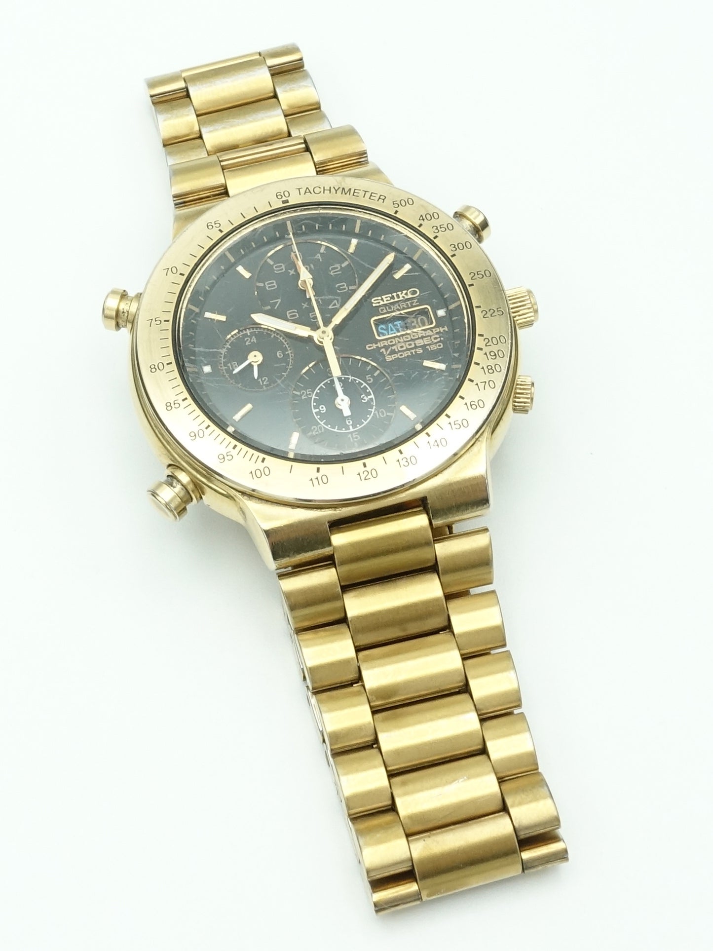 Seiko 1/100 Chronograph Ref. 7T59-6A00