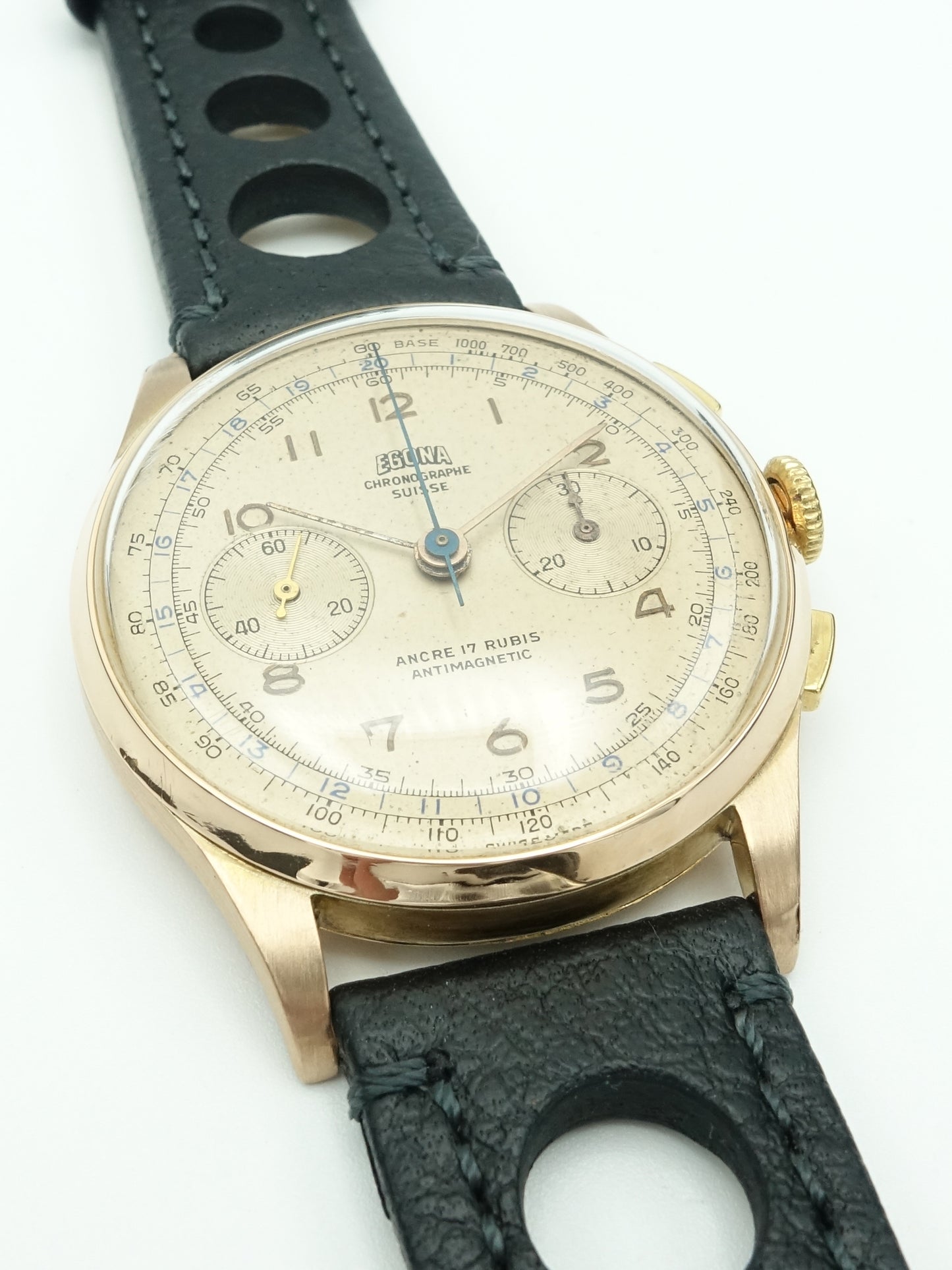 Egona Chronographe Suisse 18k Gold