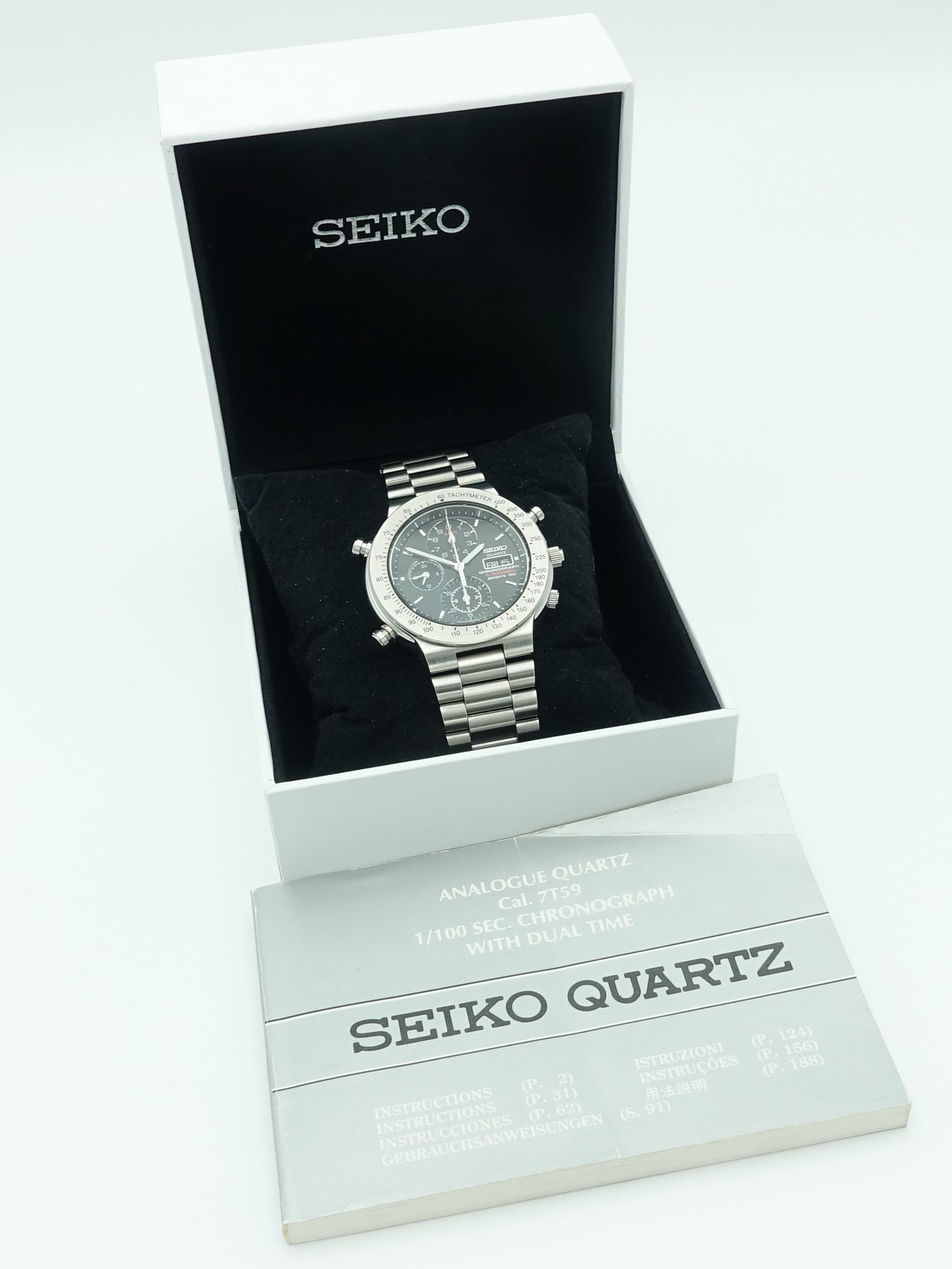 Seiko 1/100 Chronograph Ref. 7T59-6A0A