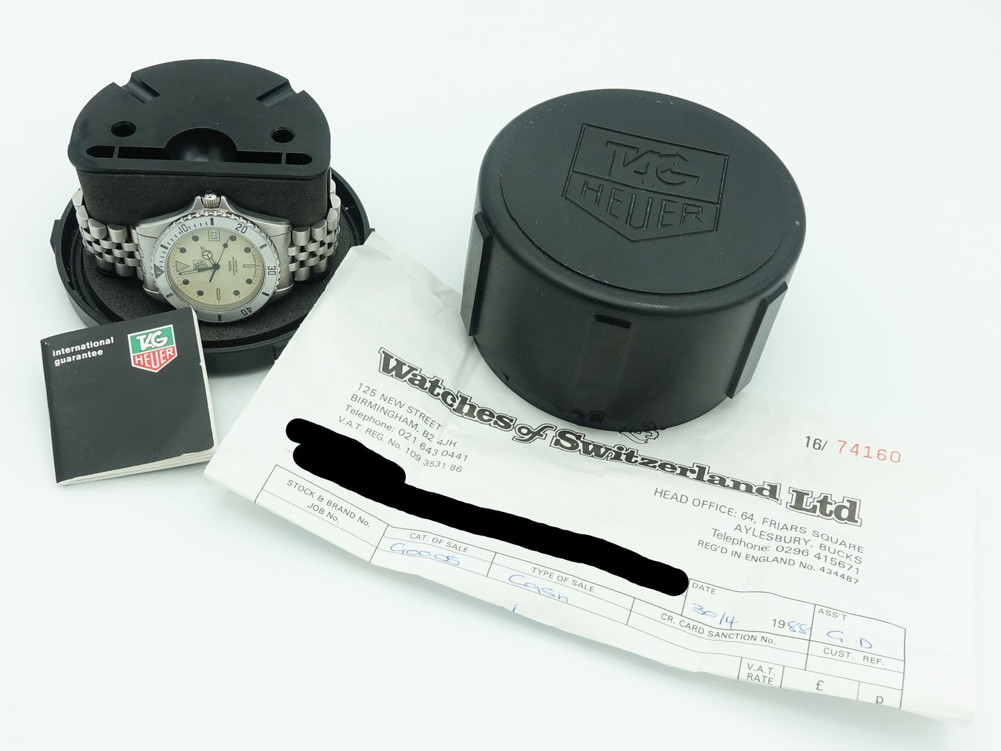Tag Heuer 1000 Ref. 989.113N