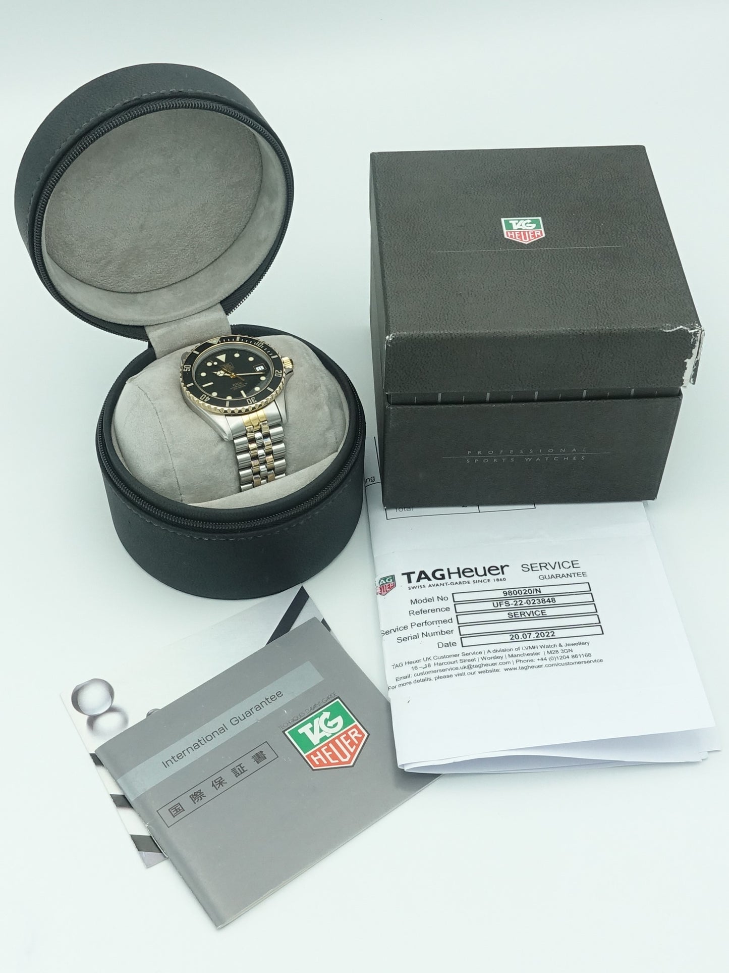 Tag Heuer 1000 Ref. 989.020N