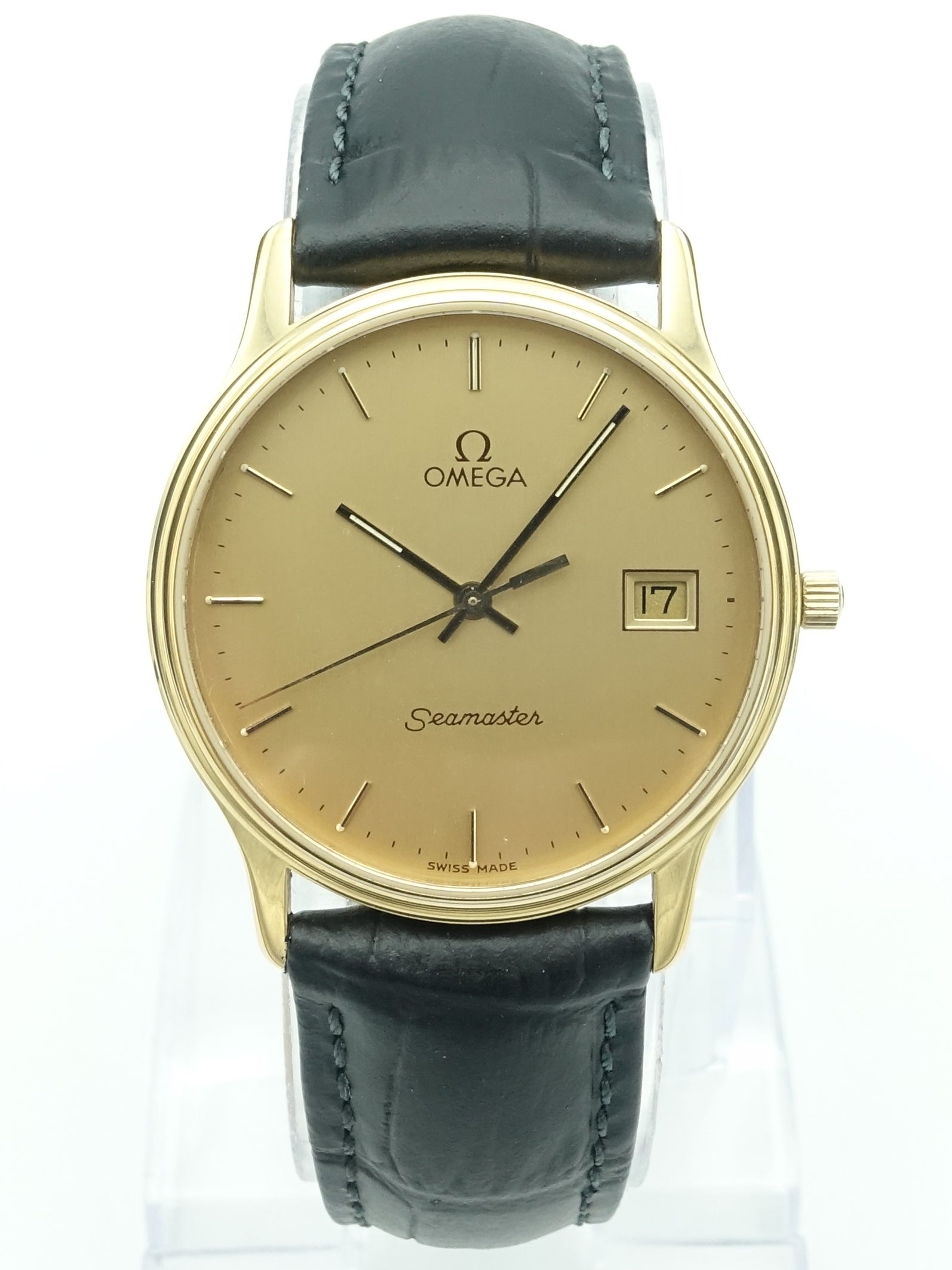 Ppsnabha Omega Seamaster 1430 Quartz Price 1982 9ct Gold Omega