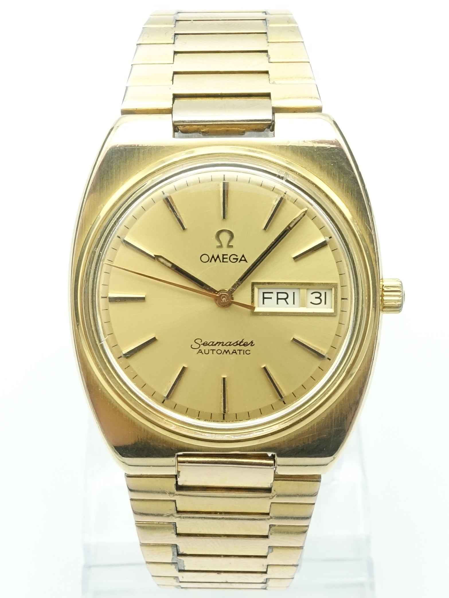 1982 Omega Seamaster Ref. 166.0216 Timepiece Vintage