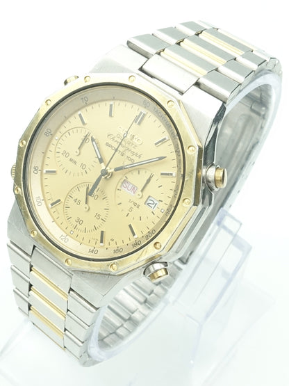 1995 Seiko Chronograph Sports 100 Ref. 7A38-702A