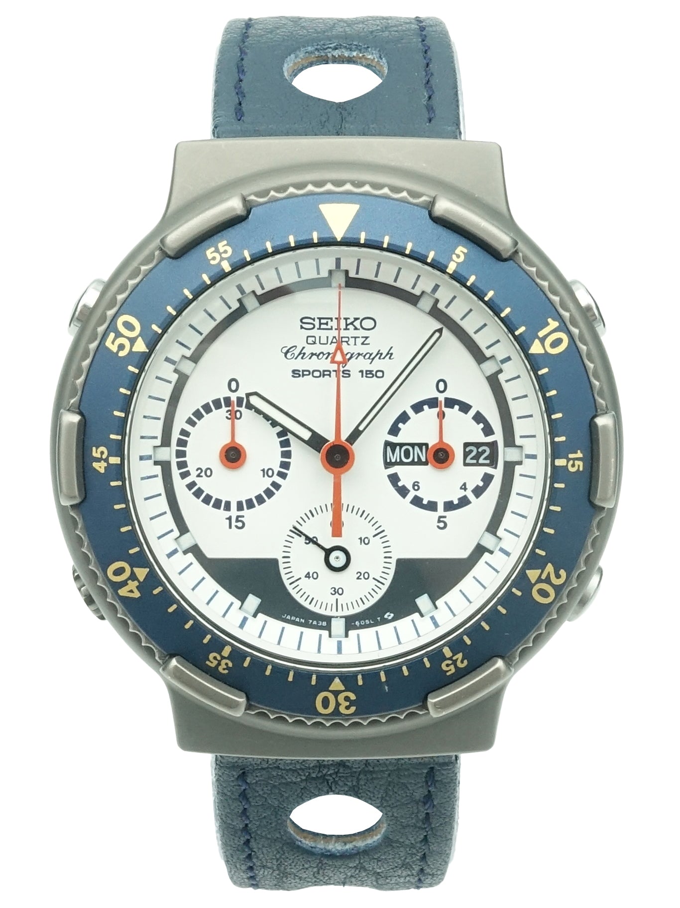 1987 Seiko Chronograph Ref. 7A38-6060