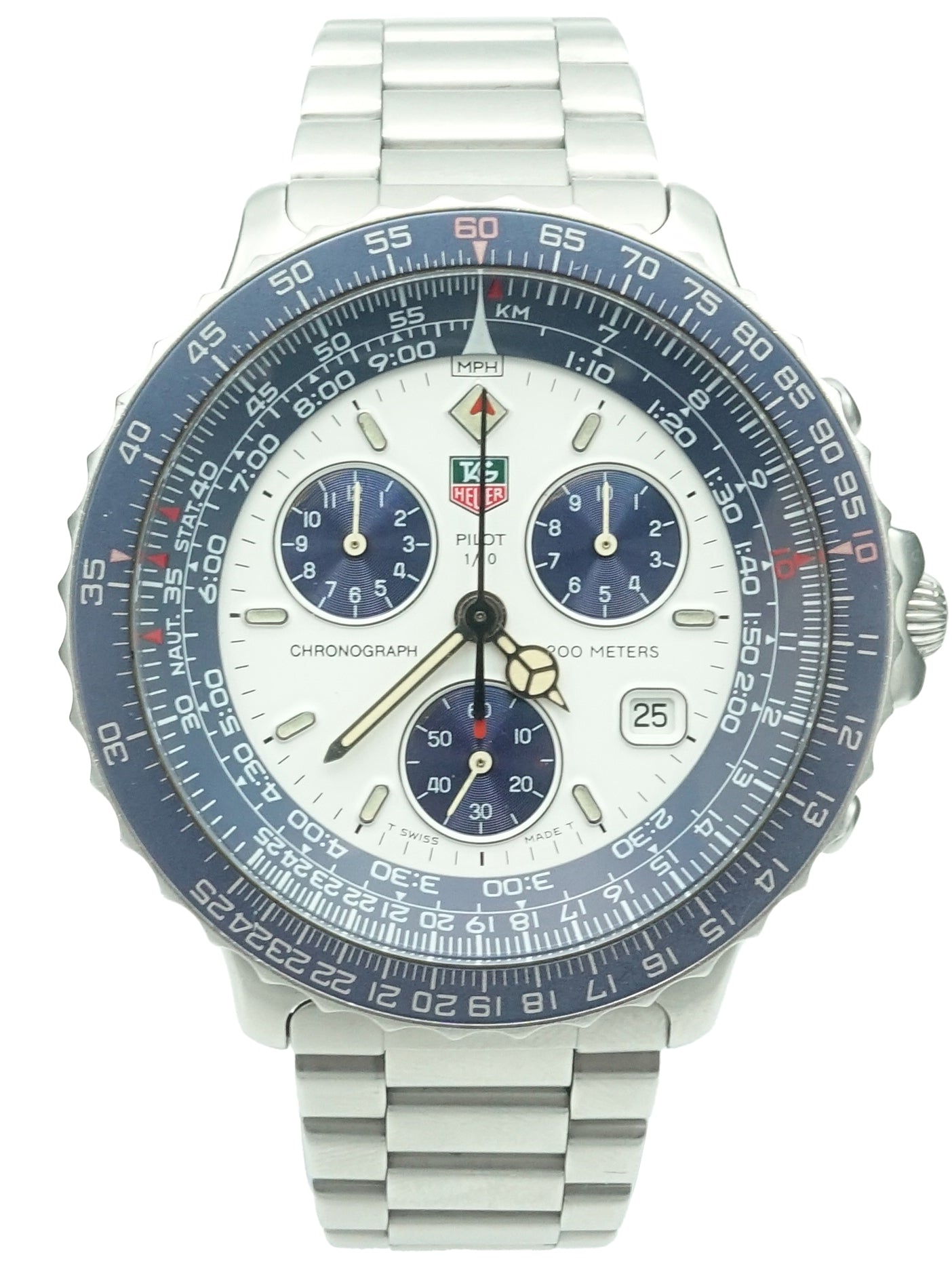 1995 Tag Heuer 2000 Pilot Ref. 530.806K – Timepiece Vintage