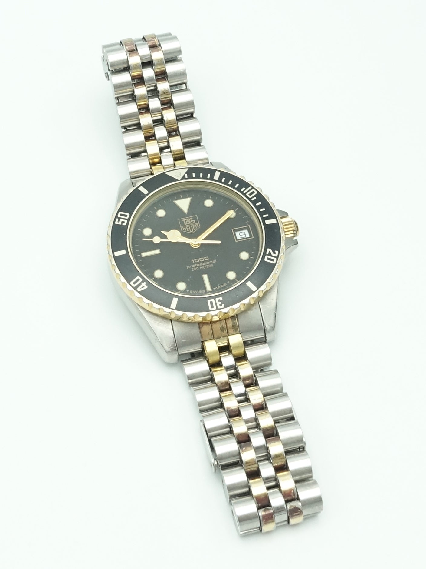 Tag Heuer 1000 Ref. 980.020N Timepiece Vintage