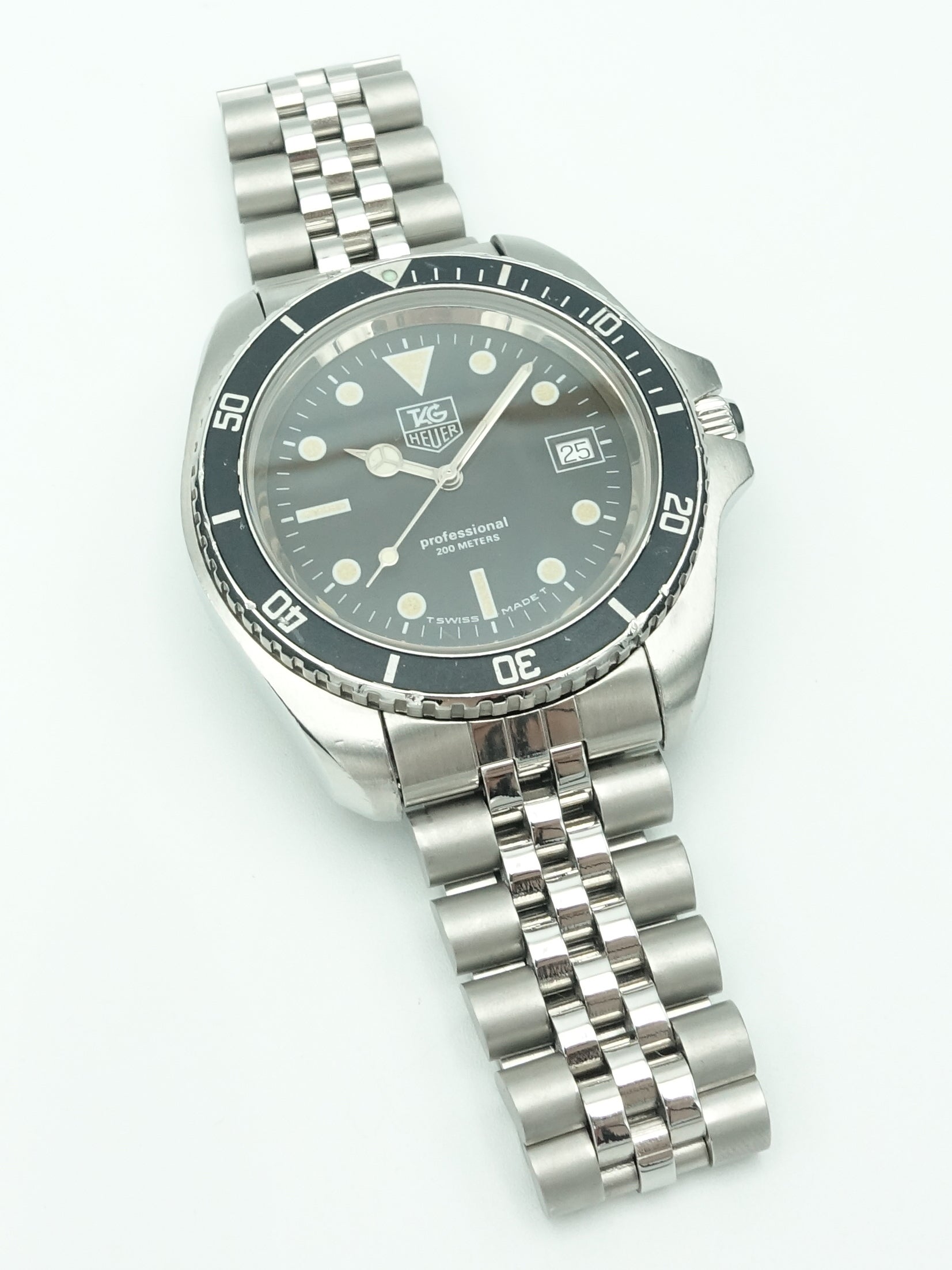 Tag Heuer 1000 Ref. 980.006N Timepiece Vintage