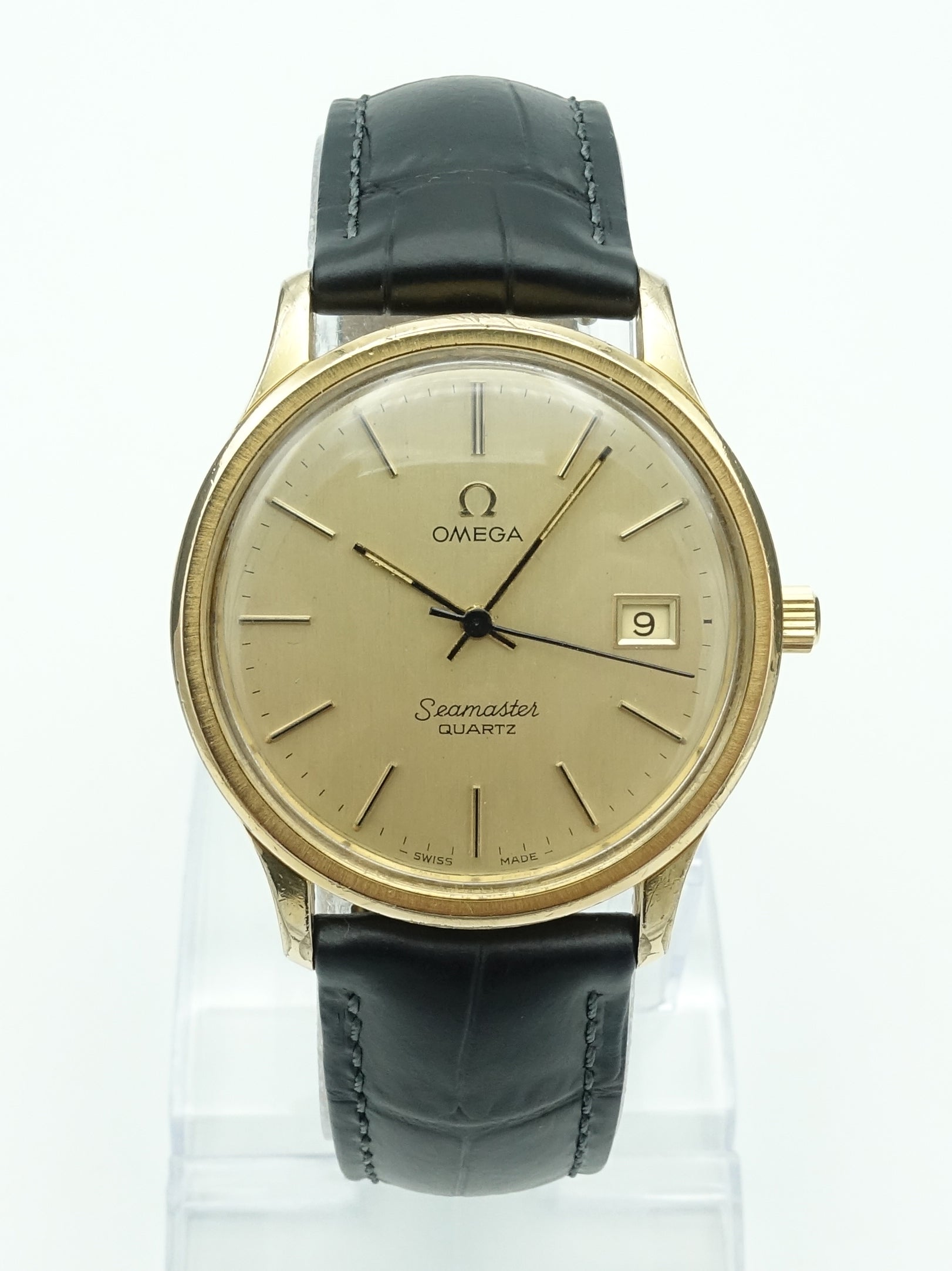 Omega seamaster sale quartz 1985