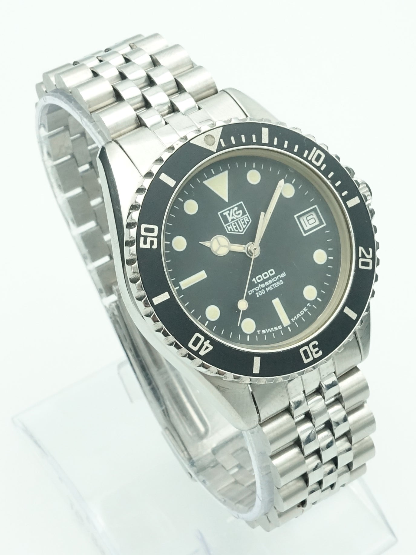 Tag Heuer 1000 Ref. 980.013L Timepiece Vintage