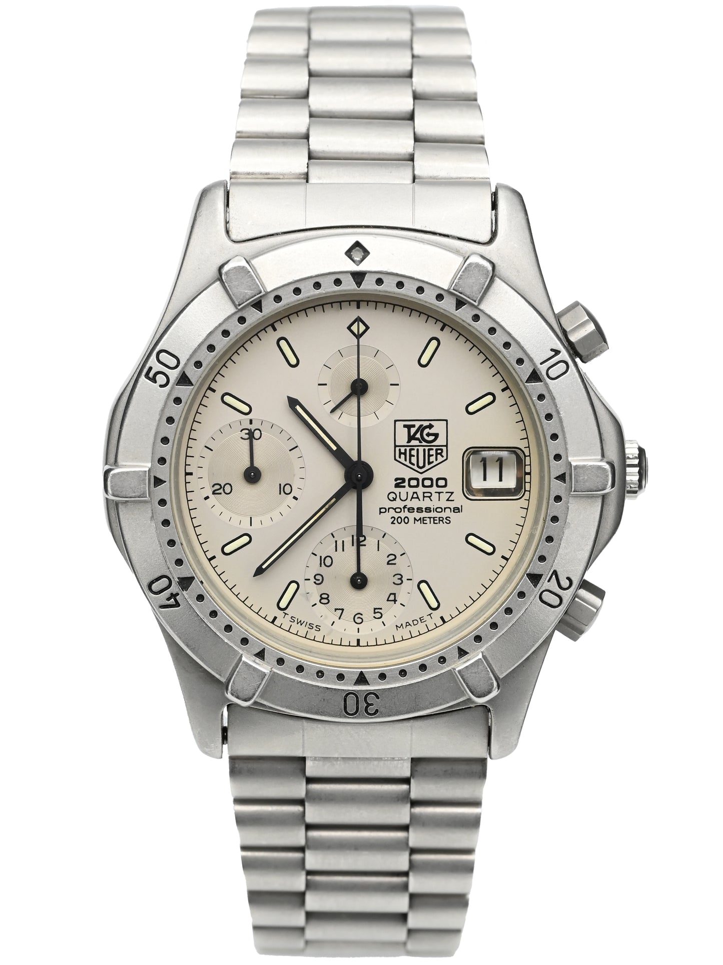 1985 Tag Heuer 2000 Chronograph Ref. 262.206/1