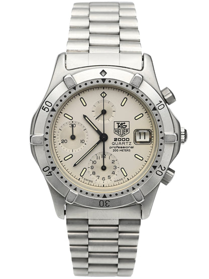 1985 Tag Heuer 2000 Chronograph Ref. 262.206/1