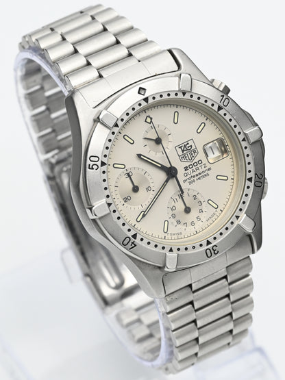 1985 Tag Heuer 2000 Chronograph Ref. 262.206/1