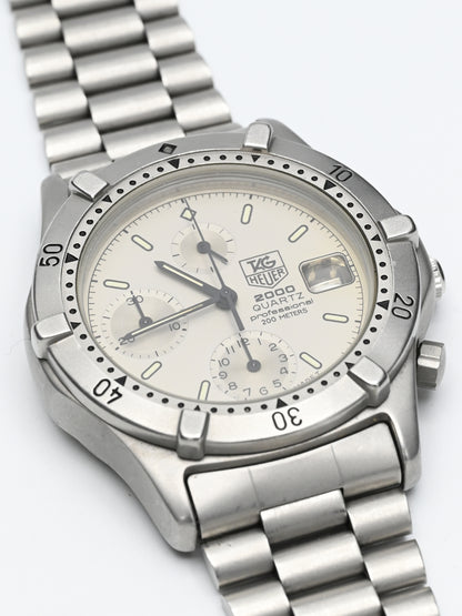 1985 Tag Heuer 2000 Chronograph Ref. 262.206/1