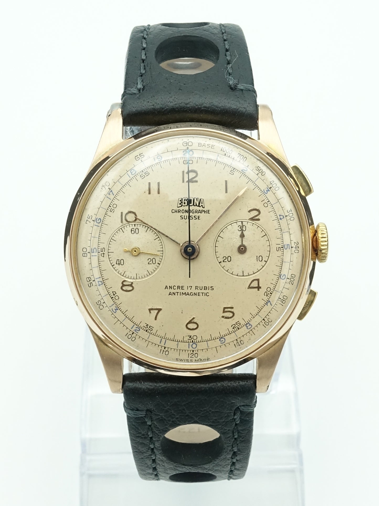 Egona Chronographe Suisse 18k Gold