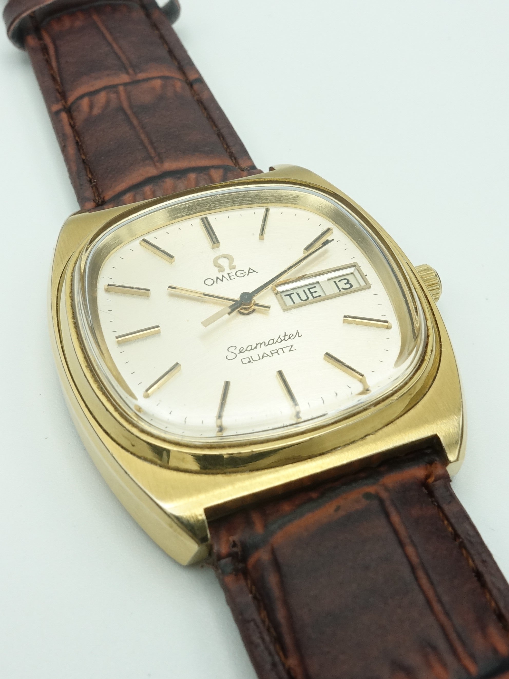 Omega Seamaster Quartz Ref. 196.0082 Timepiece Vintage