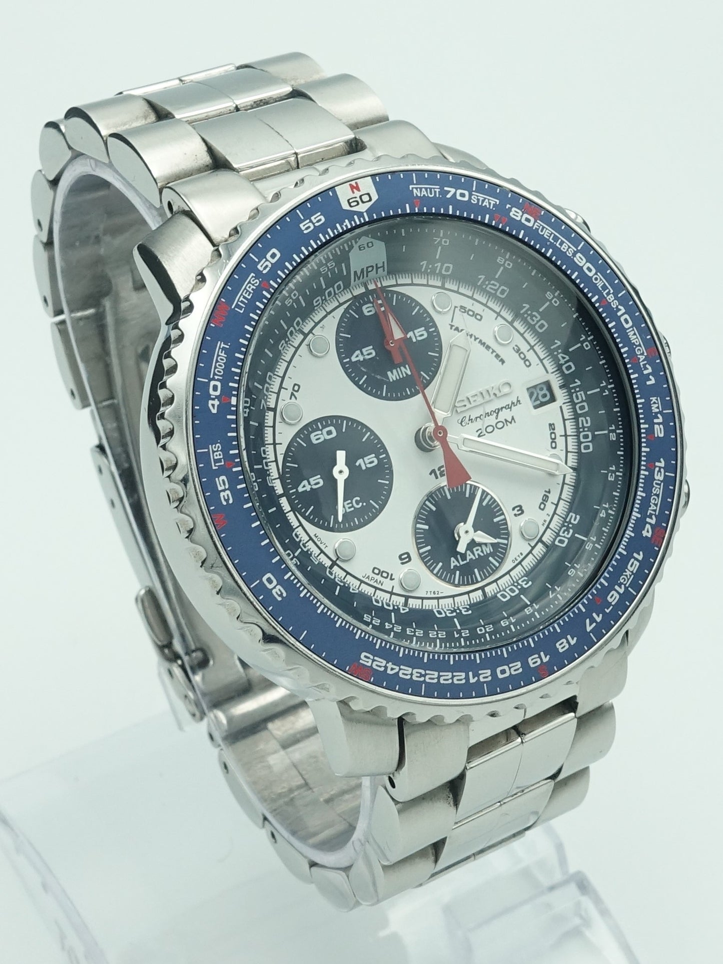 Learner Enig med Prestigefyldte Seiko 'Flightmaster' Ref. SNA413 – Timepiece Vintage